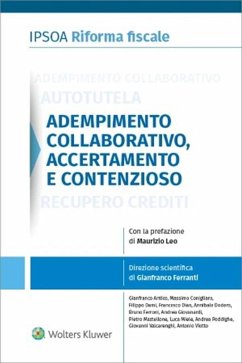 Cover Adempimento collaborativo, accertamento e contenzioso (eBook, ePUB)