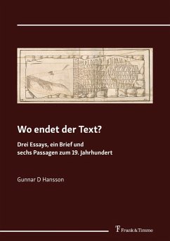 Cover Wo endet der Text? (eBook, PDF)
