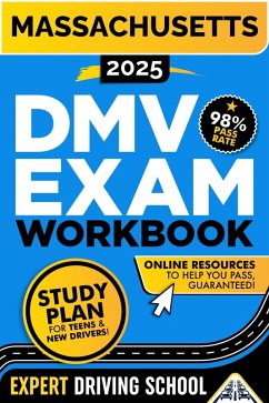 Massachusetts DMV Exam Workbook (eBook, ePUB) - Miles, Eric