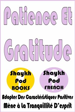 Cover Patience Et Gratitude (eBook, ePUB)