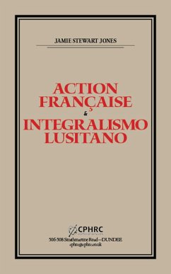 Cover Action Française and Integralismo Lusitano (eBook, ePUB)