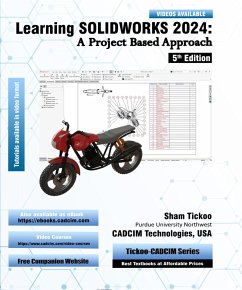 Learning SOLIDWORKS 2024: A Project Based Approach, 5th Edition (eBook, ePUB) - Tickoo, Sham