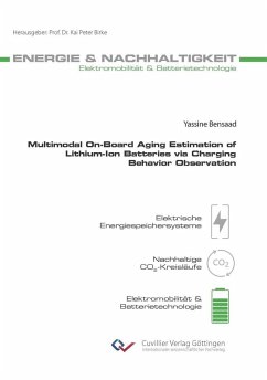 Multimodal On-Board Aging Estimation of Lithium-Ion Batteries via Charging Behavior Observation (eBook, PDF)