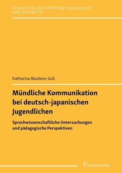 Mündliche Kommunikation bei deutsch-japanischen Jugendlichen (eBook, PDF) - Muelenz-Goli, Katharina