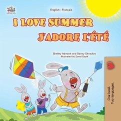 Cover I Love Summer J'adore l'été (English French Bilingual Collection) (eBook, ePUB)