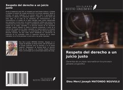 Cover Respeto del derecho a un juicio justo