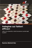 Indagine sui fattori efficaci Indagine sui fattori efficaci