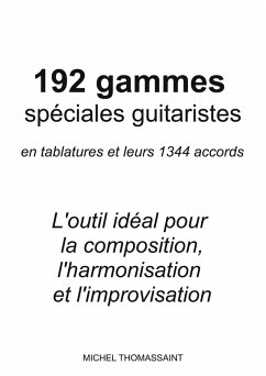 Cover 192 gammes spéciales guitaristes (eBook, PDF)