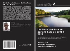 Dinámica climática en Burkina Faso de 1991 a 2021 - Zan, Amadou; Sawadogo, Boureima; Bonkoungou, Joachim