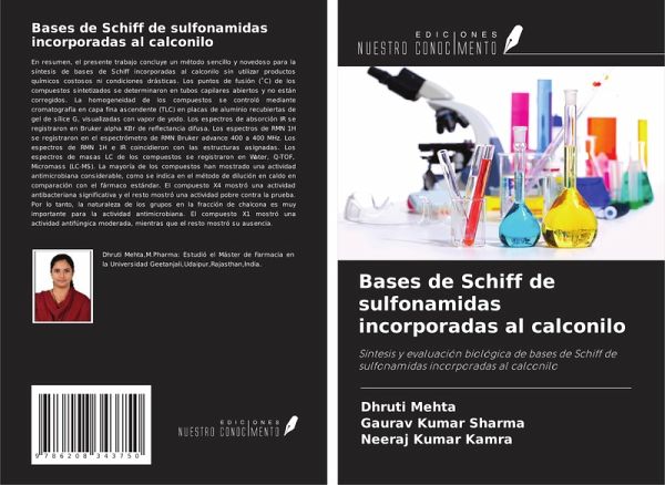 Bases de Schiff de sulfonamidas incorporadas al calconilo Bases de Schiff de sulfonamidas incorporadas al calconilo