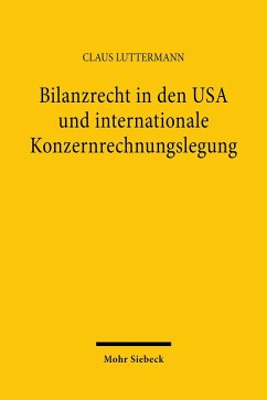 Cover Bilanzrecht in den USA und internationale Konzernrechnungslegung (eBook, PDF)