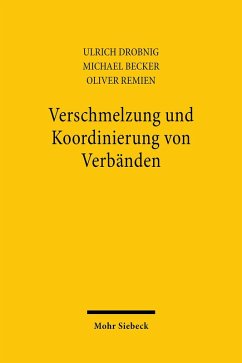 Cover Verschmelzung und Koordinierung von Verbänden (eBook, PDF)