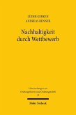 Nachhaltigkeit durch Wettbewerb (eBook, PDF)