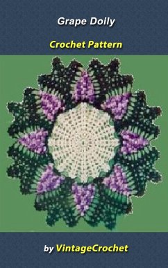 Cover Grape Doily Vintage Crochet Pattern (eBook, ePUB)