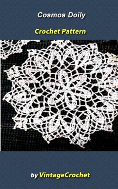 Cover Cosmos Doily Vintage Crochet Pattern eBook (eBook, ePUB)