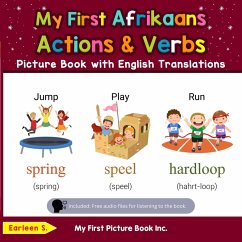 Cover My First Afrikaans Action & Verbs Picture Book with English Translations (Teach & Learn Basic Afrikaans words for Children, #8) (eBook, ePUB)