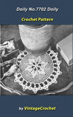 Cover Doily No.7702 Vintage Crochet Pattern (eBook, ePUB)