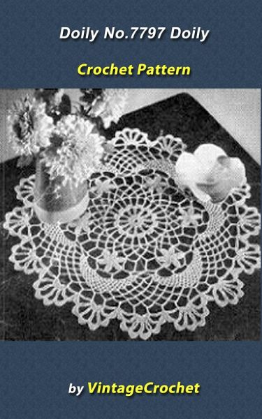 Doily No.7797 Vintage Crochet Pattern eBook (eBook, ePUB)