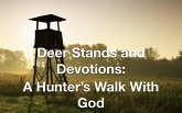 Deer Stands and Devotions: A Hunter's Walk with God (eBook, ePUB)