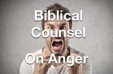 Biblical Counsel on Anger (eBook, ePUB) Biblical Counsel on Anger (eBook, ePUB)