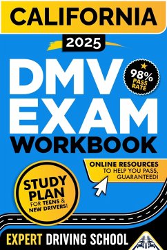 California DMV Exam Workbook: 400+ Practice Questions to Navigate Your DMV Exam With Confidence (eBook, ePUB) - Miles, Eric