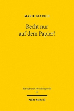 Cover Recht nur auf dem Papier? (eBook, PDF)