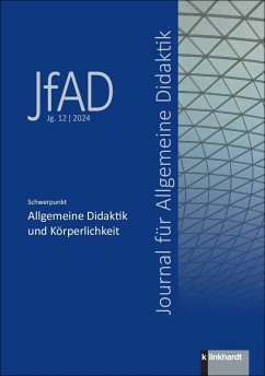 Cover Journal für Allgemeine Didaktik (JfAD) Jg.12 / 2024 (eBook, PDF)