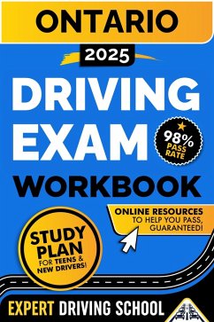 Ontario G1 Driving Exam Workbook: Everything You Need to Pass the Your Driving Test with Ease (eBook, ePUB) - Miles, Eric