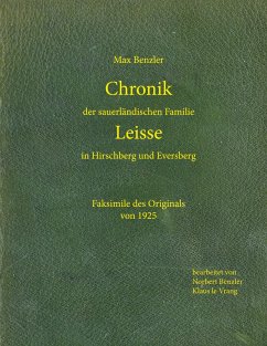 Chronik Leisse (eBook, PDF) - Benzler, Norbert; Le Vrang, Klaus