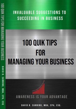 Cover 100 Quik Tips For Managing Your Business (eBook, ePUB)