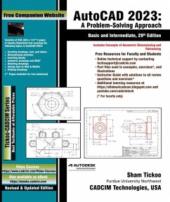 Cover AutoCAD 2023: A Problem - Solving Approach, Basic and Intermediate, 29th Edition (eBook, ePUB)