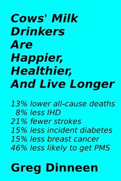 Cover Cows' Milk Drinkers Are Happier, Healthier, And Live Longer (eBook, ePUB)