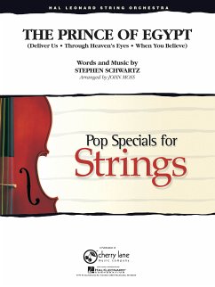 Cover The Prince of Egypt Streichensemble Partitur + Stimmen