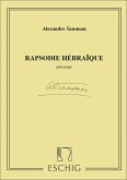 Rapsodie hébraique pour orchestre pour piano Rapsodie hébraique pour orchestre pour piano