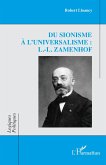 Du sionisme à l'universalisme : L.-L. Zamenhof (eBook, ePUB)