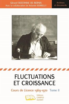 Fluctuations et croissance Tome II (eBook, PDF) - Destanne de bernis; Borrelly