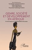 Genre, société et développement en Afrique (eBook, PDF)