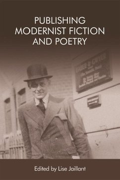 Cover Publishing Modernist Fiction and Poetry (eBook, ePUB)