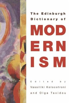 Cover Edinburgh Dictionary of Modernism (eBook, ePUB)