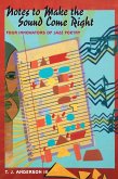 Notes to Make the Sound Come Right (eBook, ePUB) Notes to Make the Sound Come Right (eBook, ePUB)