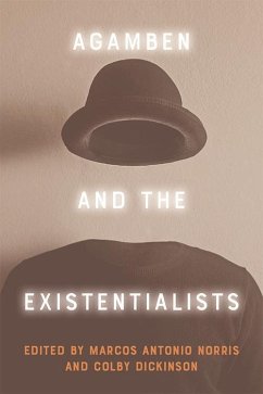 Cover Agamben and the Existentialists (eBook, PDF)