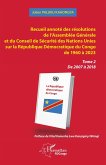 Recueil annote des resolutions de l'Assemblee Generale et du Conseil de Securite des Nations Unies sur la Republique Democratique du Congo de 1960 a 2023 (eBook, PDF)