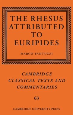 Rhesus Attributed to Euripides (eBook, PDF)