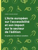 L'Acte européen sur l'accessibilité et son impact sur le secteur de l'édition (eBook, PDF)