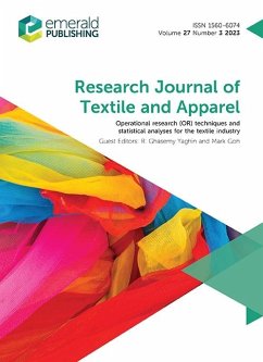 Cover Operational research (OR) techniques and statistical analyses for the textile industry (eBook, PDF)