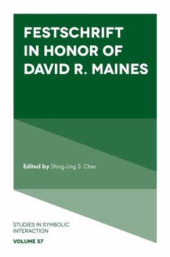 Cover Festschrift in Honor of David R. Maines (eBook, PDF)