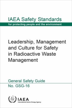 Cover Leadership, Management and Culture for Safety in Radioactive Waste Management (eBook, ePUB)