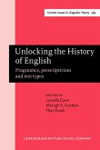 Unlocking the History of English (eBook, ePUB) Unlocking the History of English (eBook, ePUB)