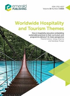 Cover How is hospitality education embedding sustainable practices in their curriculum and programme delivery? An Asian perspective (eBook, PDF)