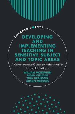 Cover Developing and Implementing Teaching in Sensitive Subject and Topic Areas (eBook, ePUB)